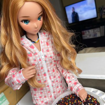 Smart doll Strength in buy tea skin tone(head only) no head cap