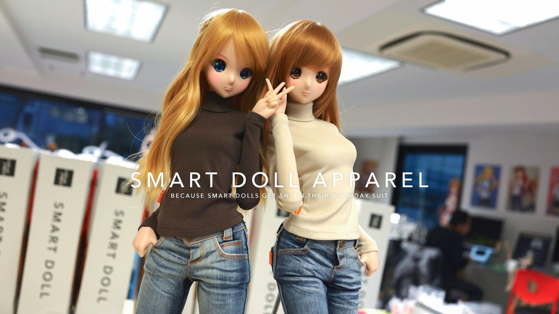 The Bottoms Basic Collection to Fit Smart Doll or Other Similar 1